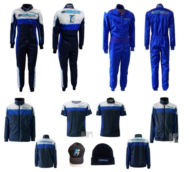 SECTION 4 - RACE SUITS & CLOTHING LINE