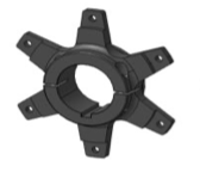 SPROCKET SUPPORT FOR DIA 50mm AXLE WITH SCREWS