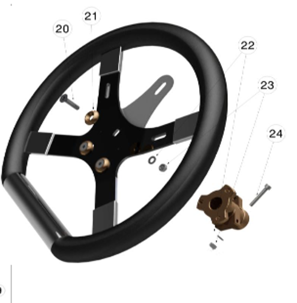 Item Nr23 -NUT SELFLOCK LOW M6 (1 pieces)