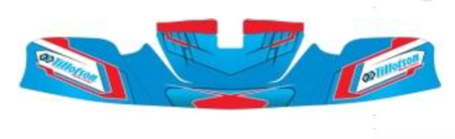 TILLOTSON FRONT SPOILER 506 STICKER KIT (1pcs.)